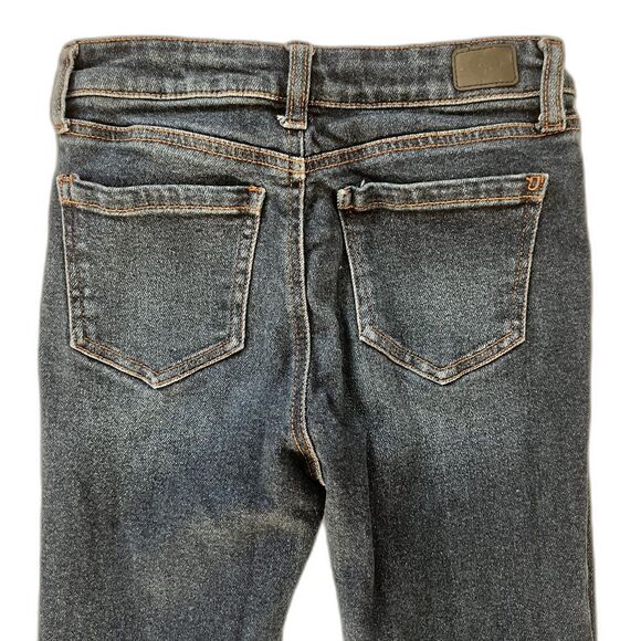 Girls Blue Denim Stretch Jeans sz 8-10 SLIM by Celebrity Pink - Picture 6 of 7